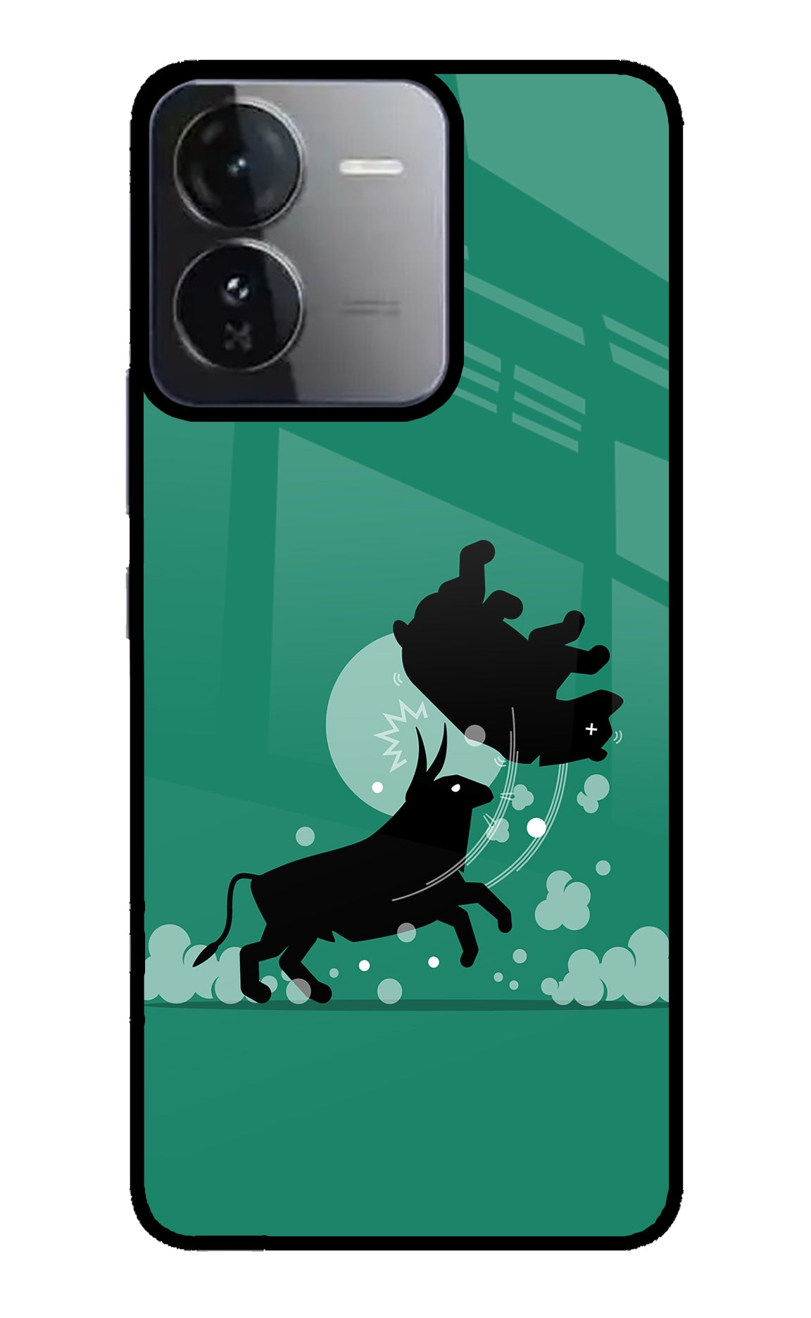 Bull Conqueror iQOO Z9 5G Back Cover