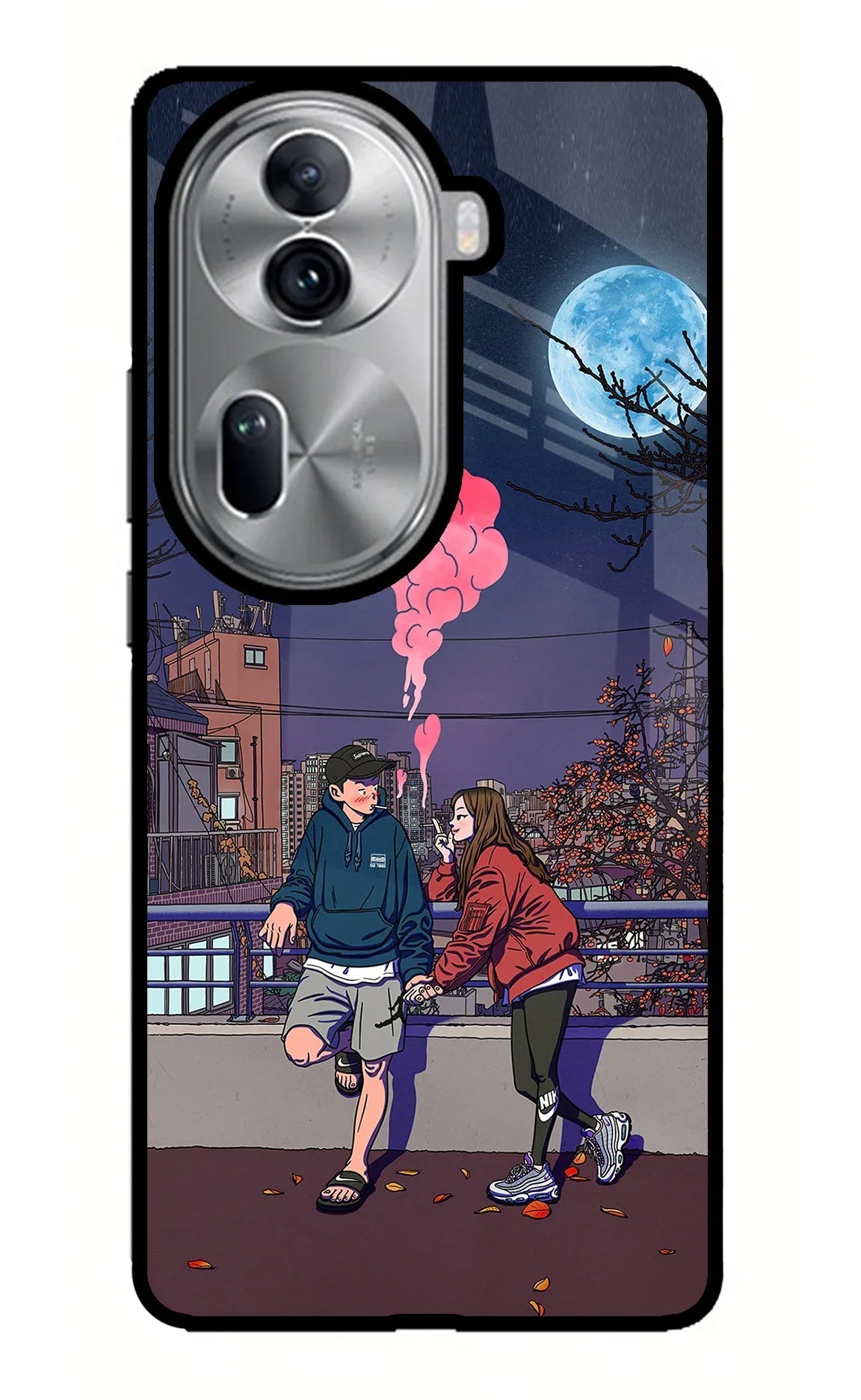 Chilling Couple Oppo Reno11 Pro 5G Back Cover