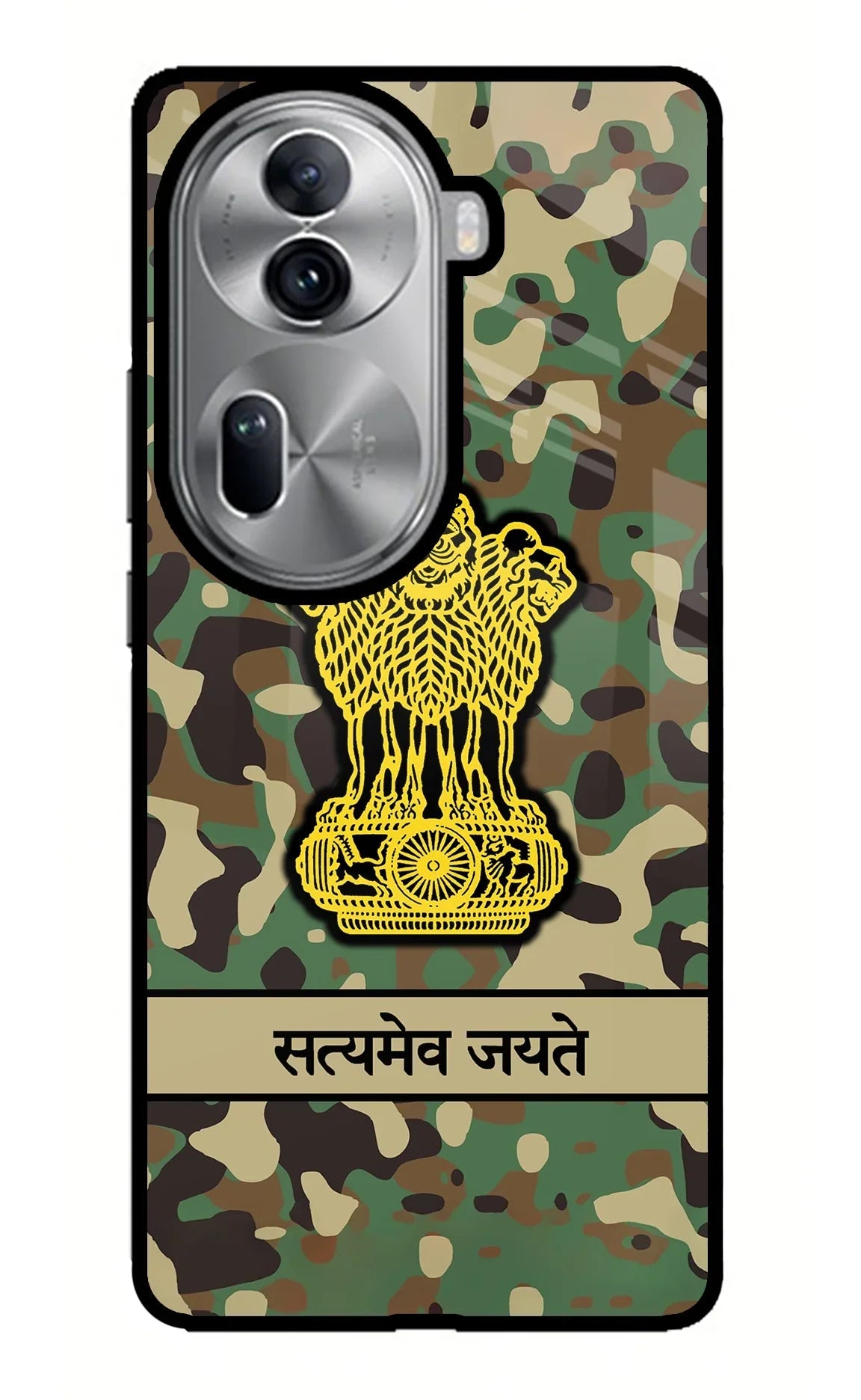 Satyamev Jayate Army Oppo Reno11 Pro 5G Back Cover