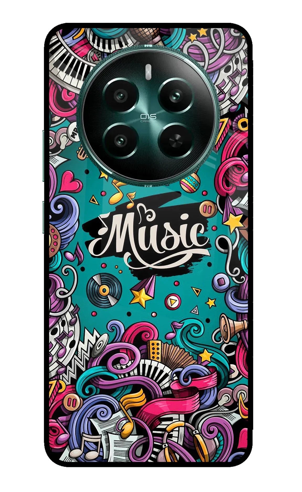 Music Graffiti Realme 12+ 5G Back Cover