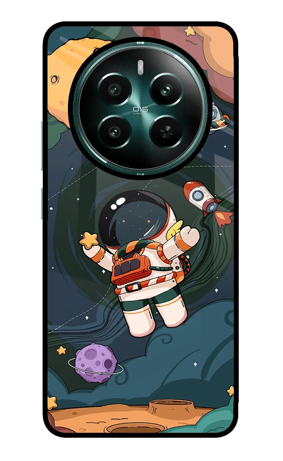 Cartoon Astronaut Realme P1 5G Back Cover