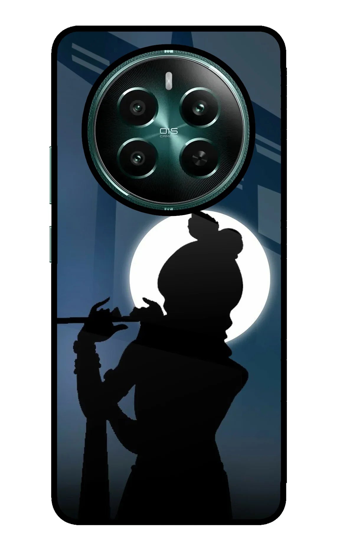 Shri Krishna Silhouette Realme P1 5G Glass Case