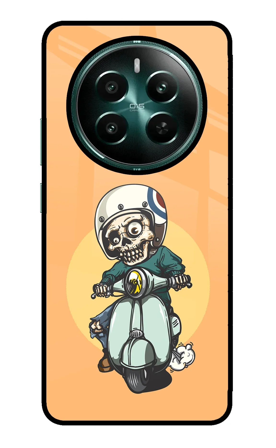 Undead Biker Realme P1 5G Glass Case