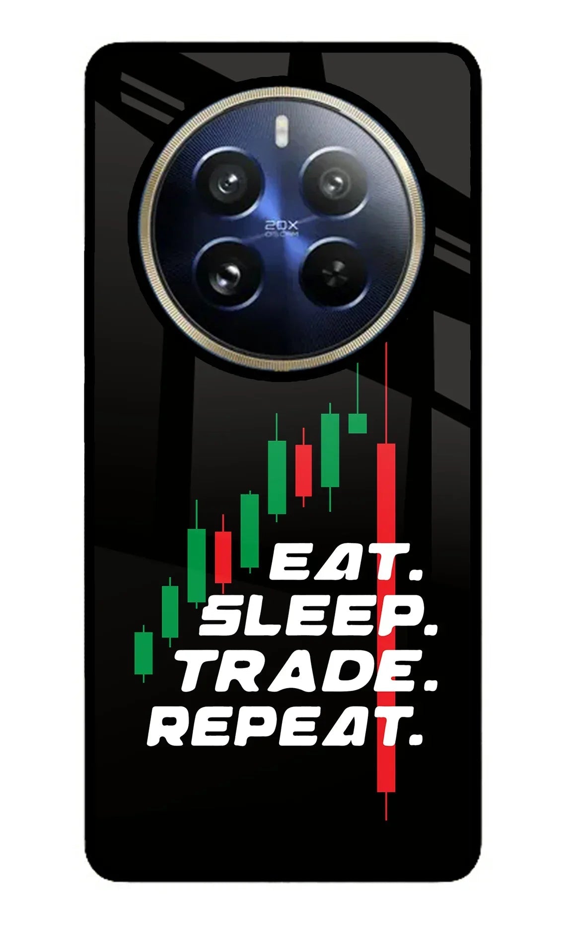 Eat Sleep Trade Repeat Realme P1 Pro 5G Back Cover
