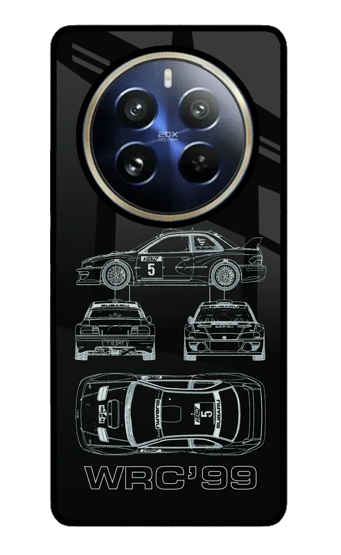 WRC'99 Realme P1 Pro 5G Glass Case