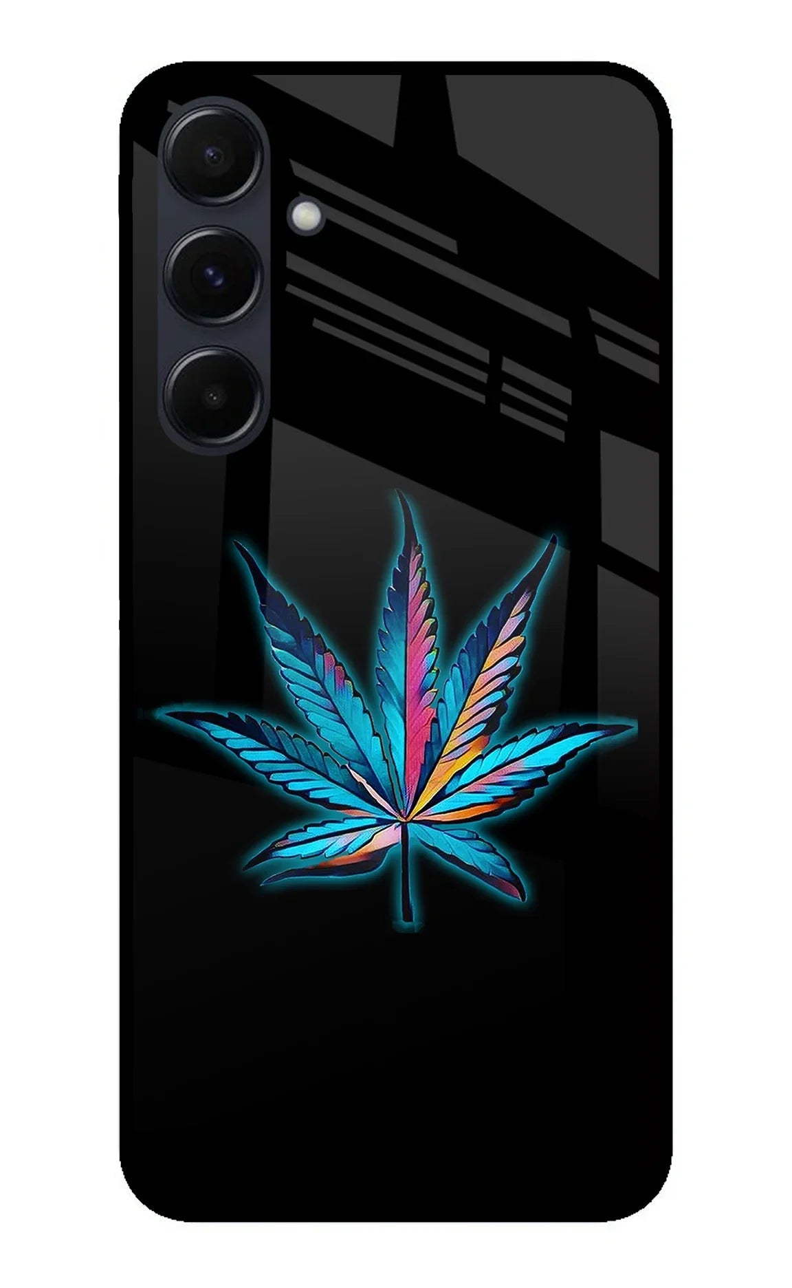 Weed Samsung A35 5G Glass Case