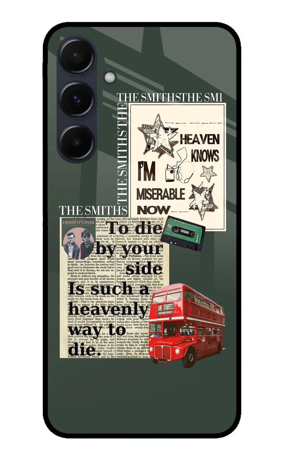 The Smiths Samsung A35 5G Glass Case