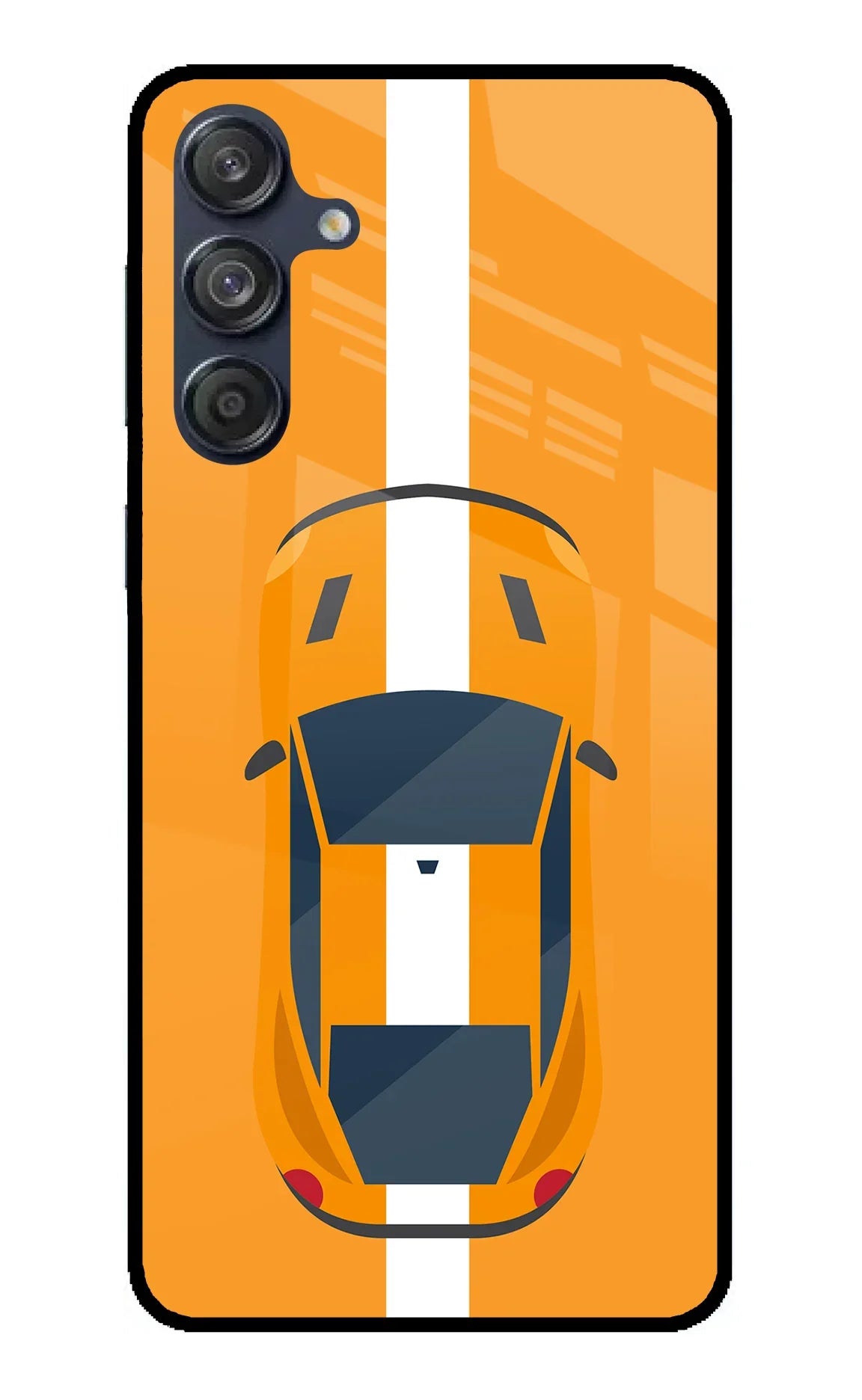 Highway Pursuit Samsung M55 5G Glass Case