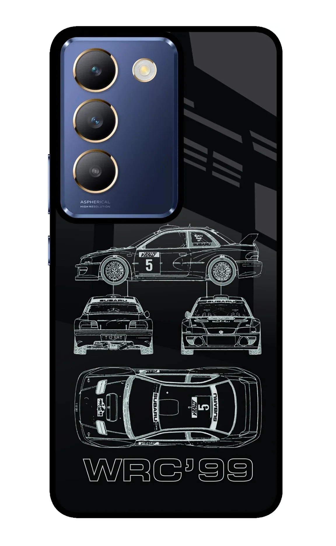 WRC'99 Vivo Y200E 5G/T3 5G Glass Case