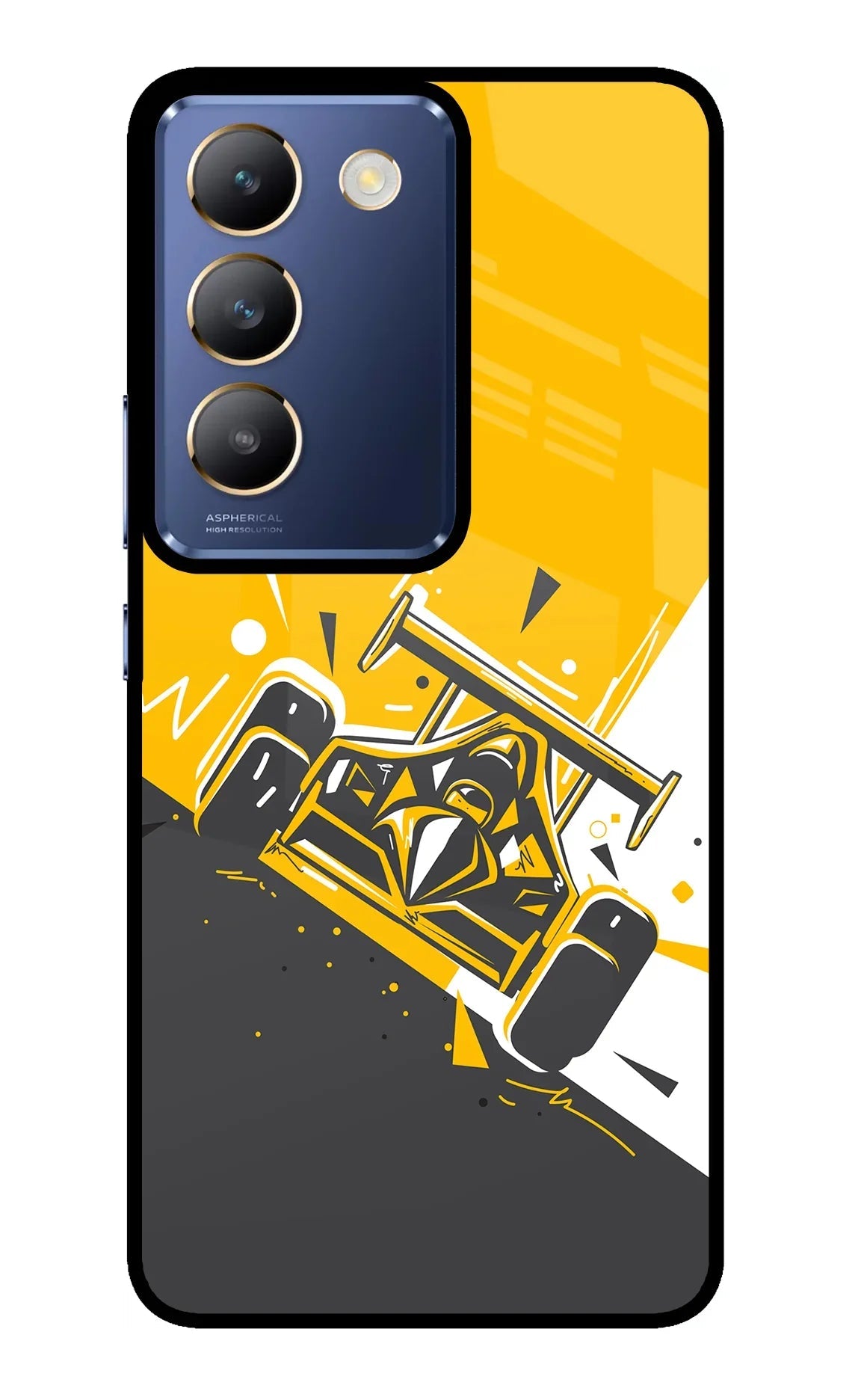 Track King Vivo Y200E 5G/T3 5G Glass Case