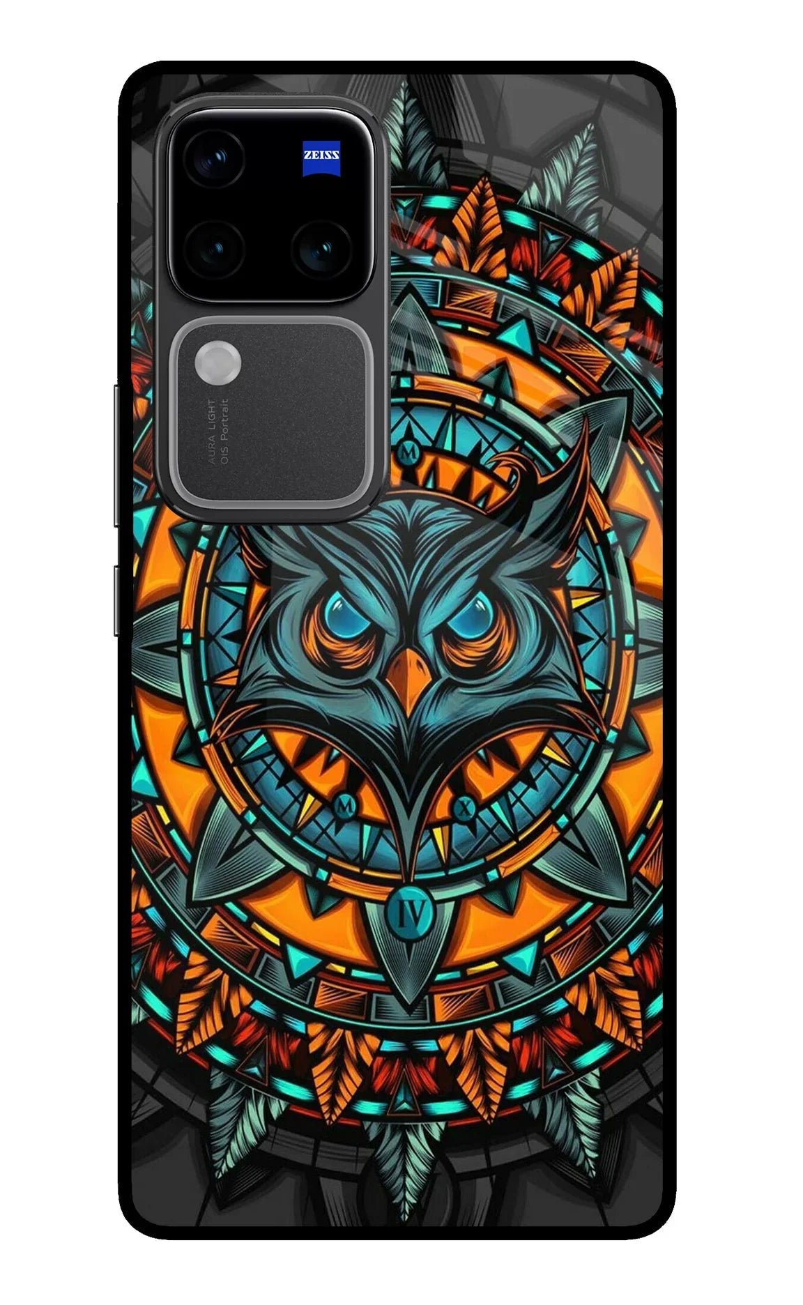 Angry Owl Art Vivo V30 Pro 5G Back Cover