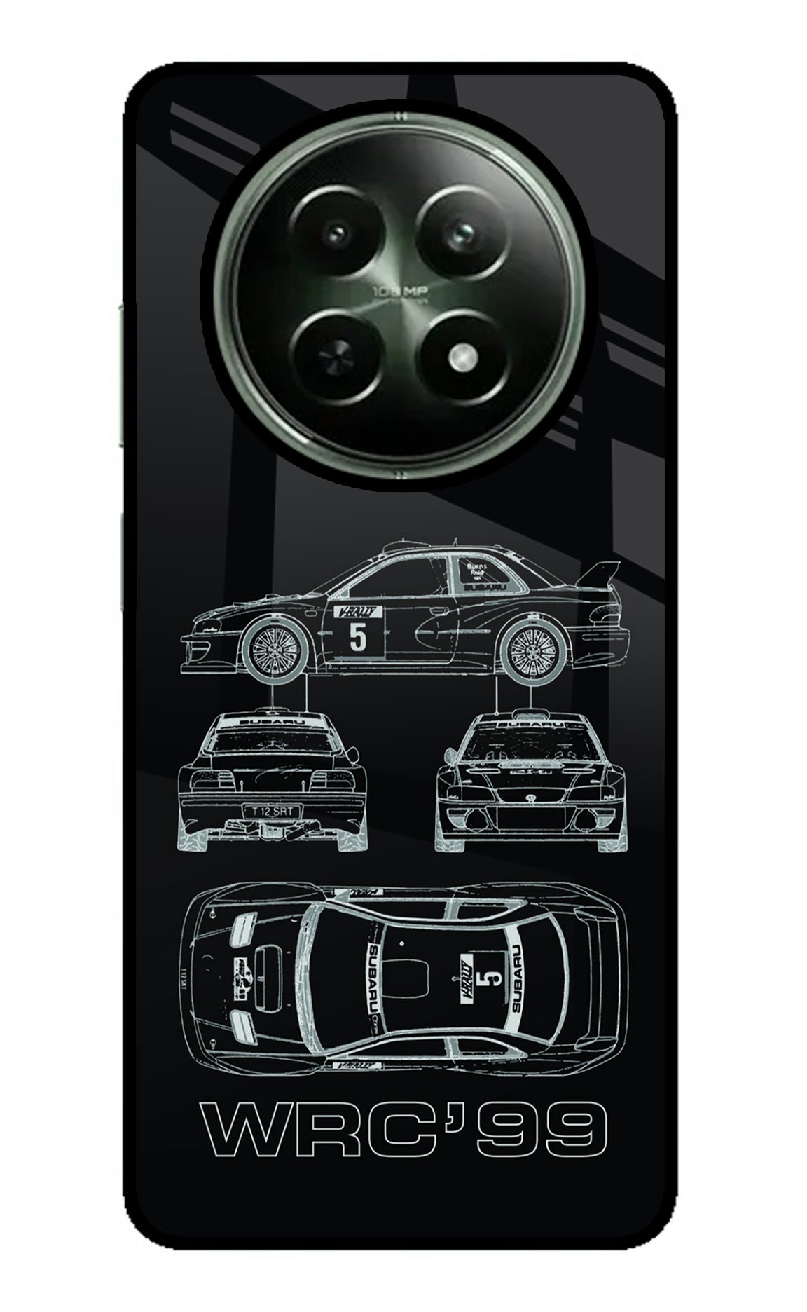 WRC'99 Realme 12 5G Glass Case