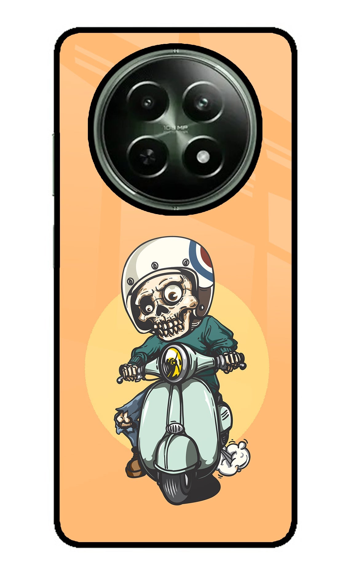 Undead Biker Realme 12 5G Glass Case