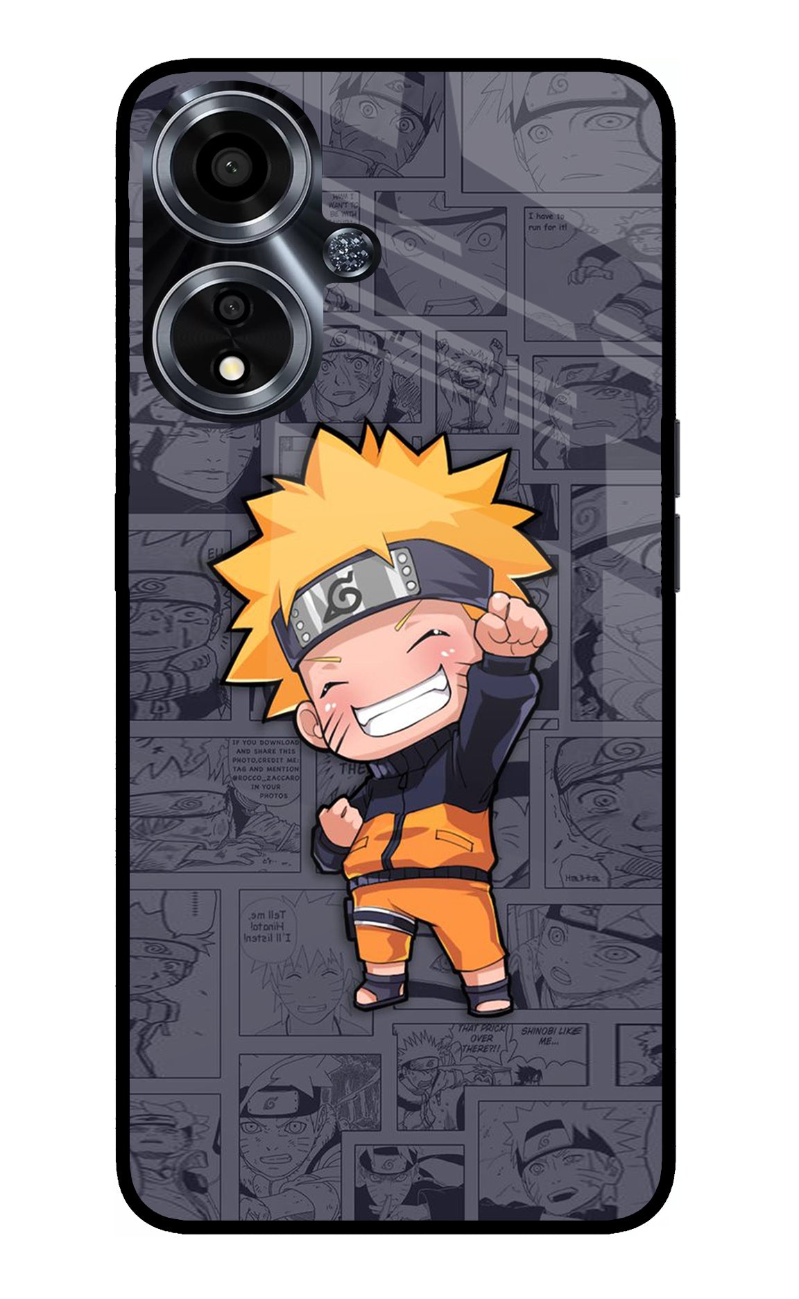 Chota Naruto Oppo A59 5G Back Cover