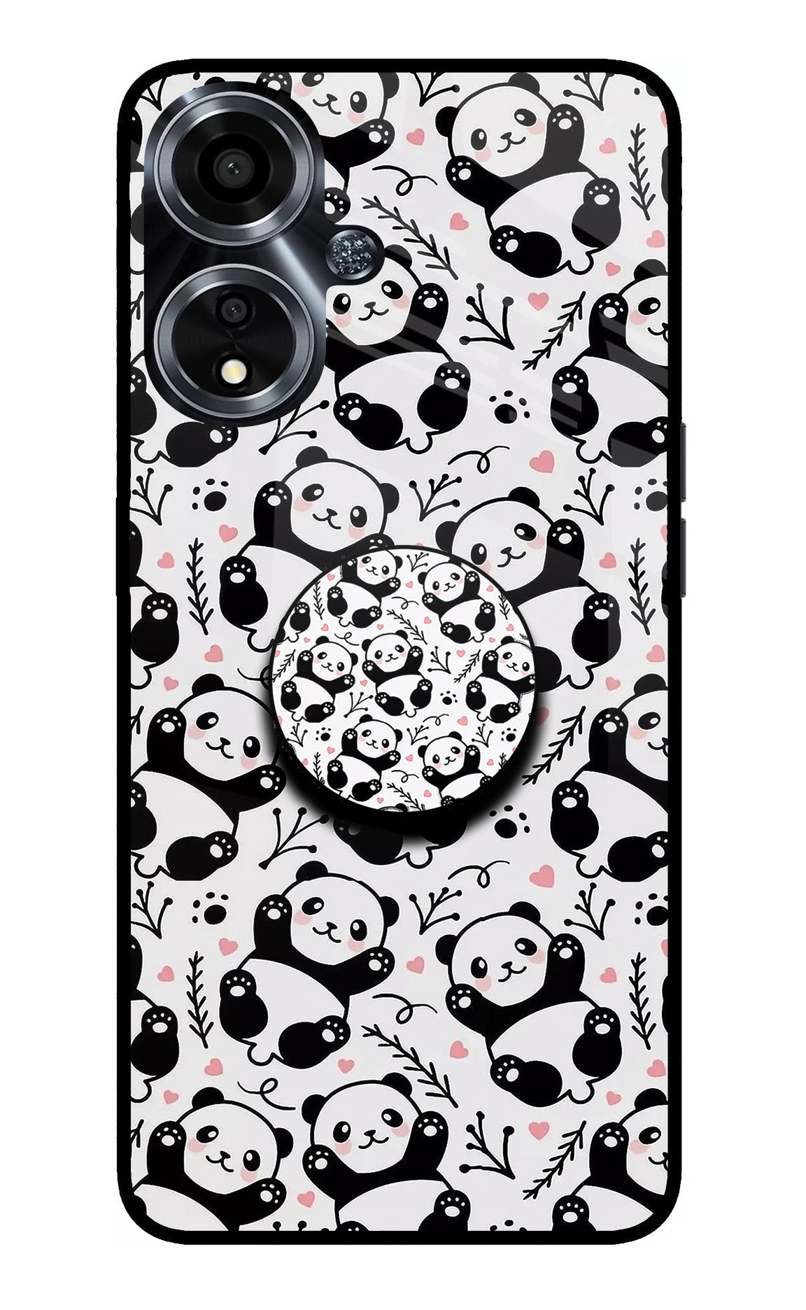 Cute Panda Oppo A59 5G Pop Case