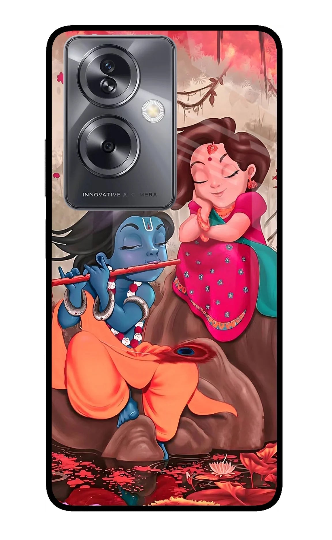 Radhe Krishna Oppo A79 5G Back Cover