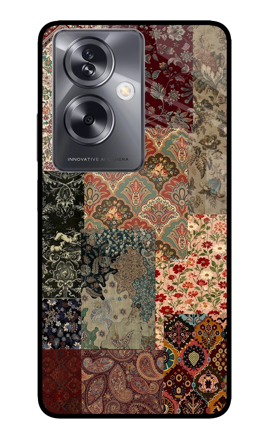 Desi Print Oppo A79 5G Glass Case