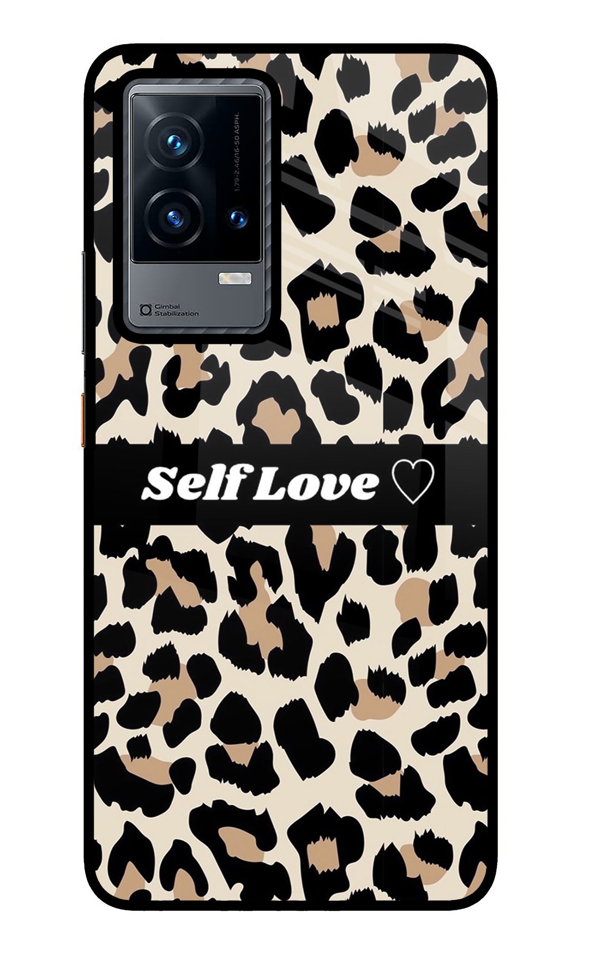 Leopard Print Self Love iQOO 9 5G Back Cover