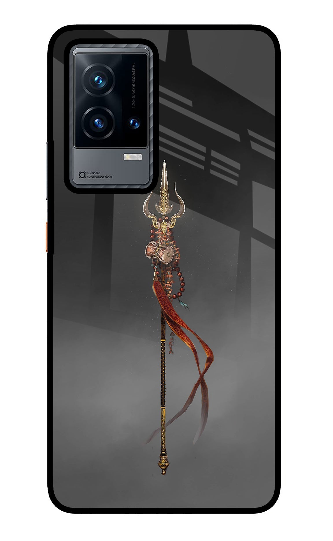 Shiv Trishul iQOO 9 5G Back Cover