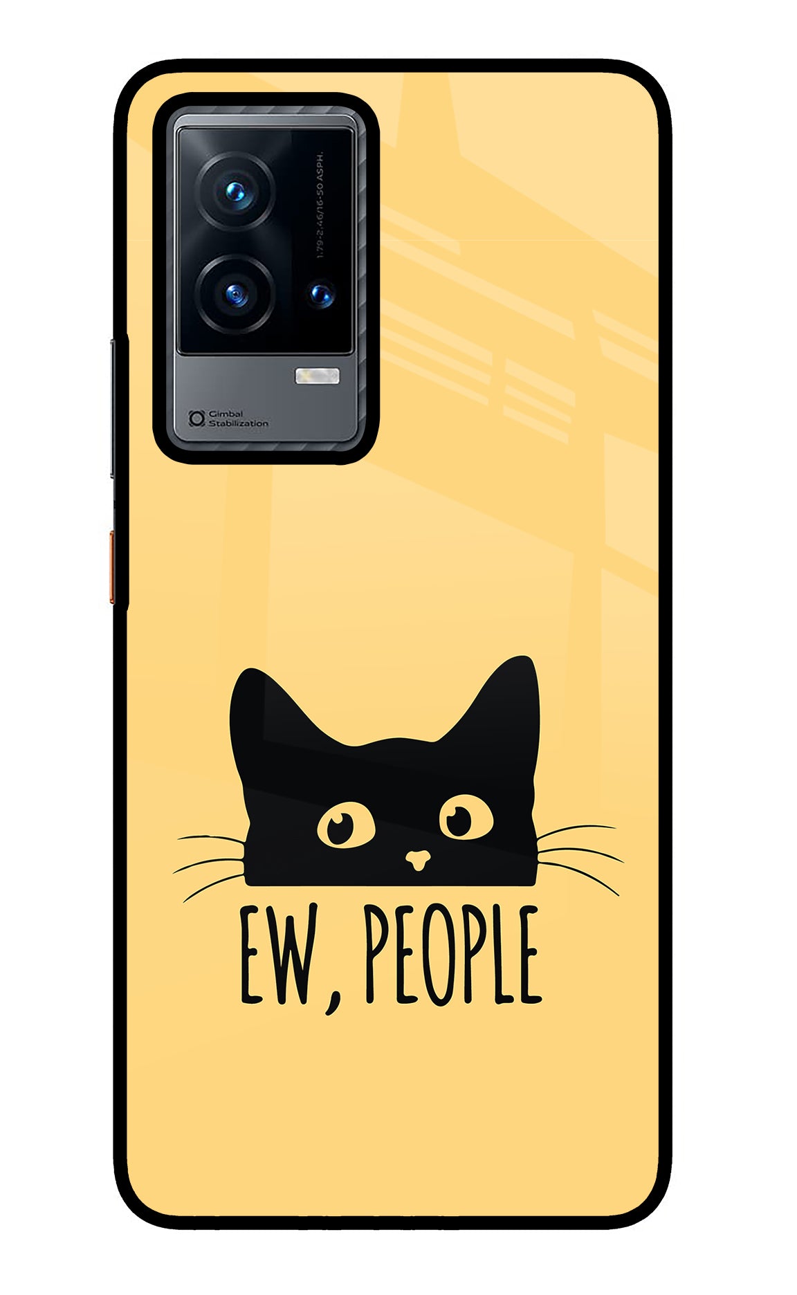 Ew People Catitude iQOO 9 5G Back Cover