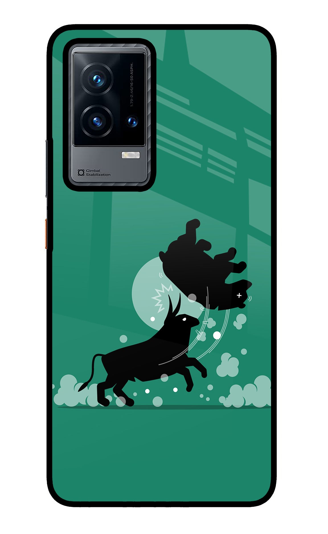 Bull Conqueror iQOO 9 5G Back Cover