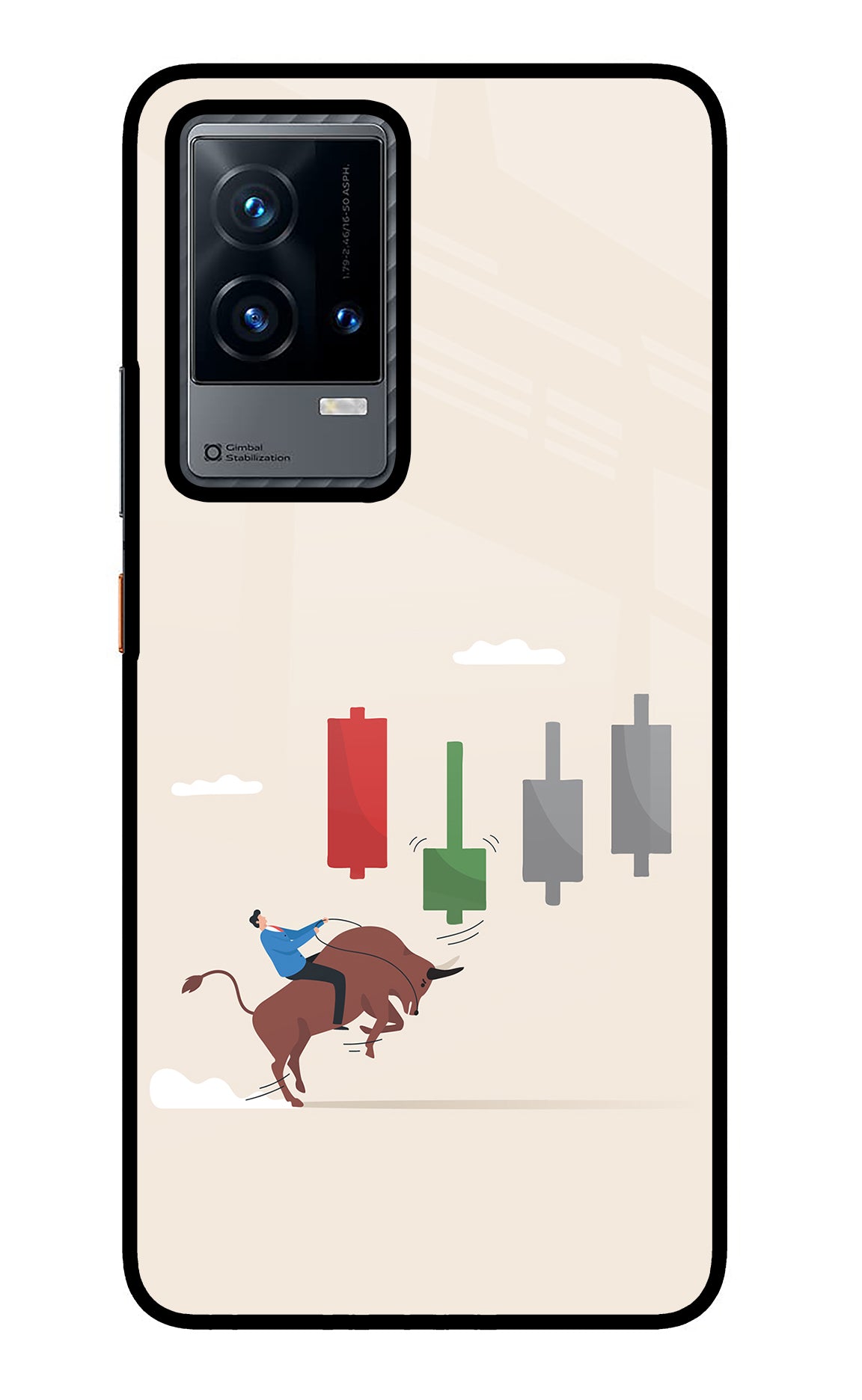 Bull Trading Momentum iQOO 9 5G Back Cover