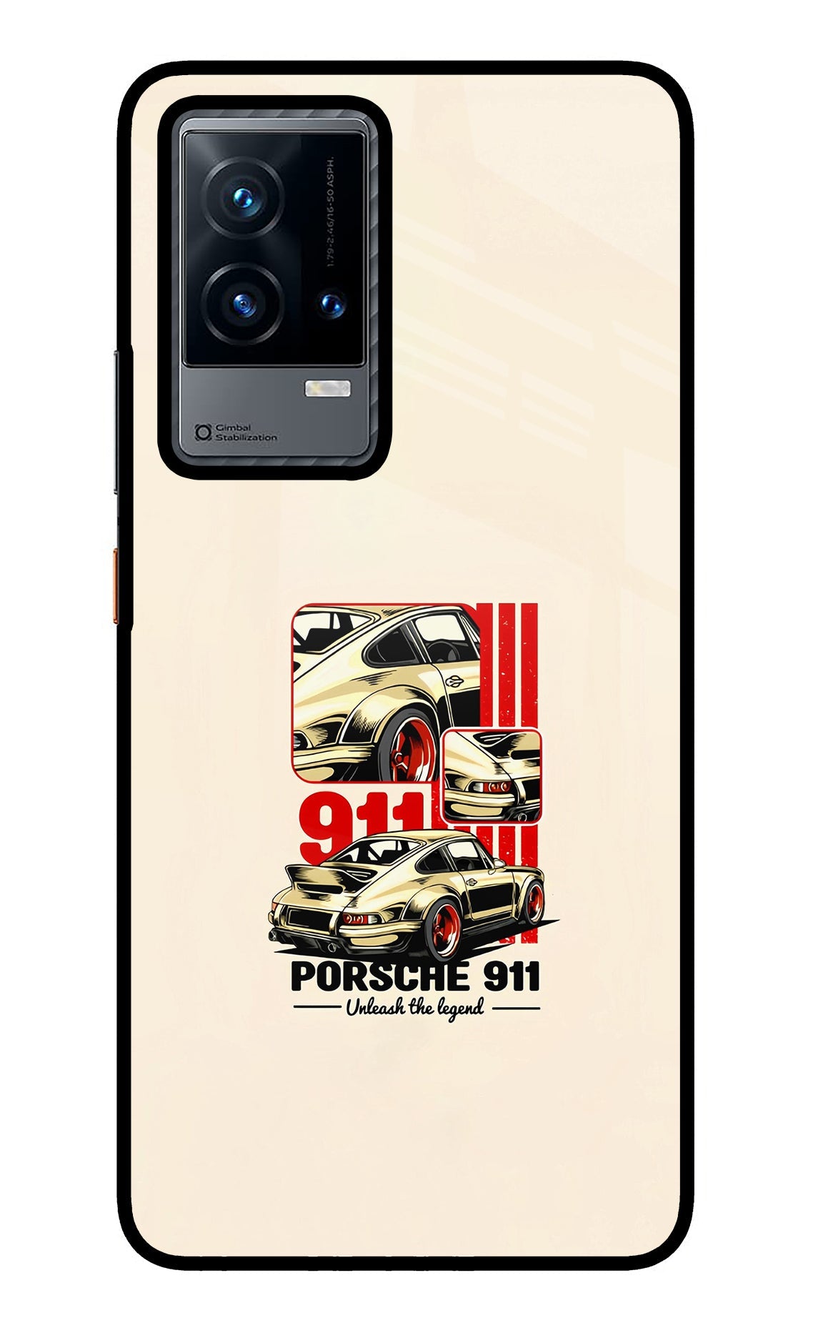 Classic Porsche 911 iQOO 9 5G Back Cover
