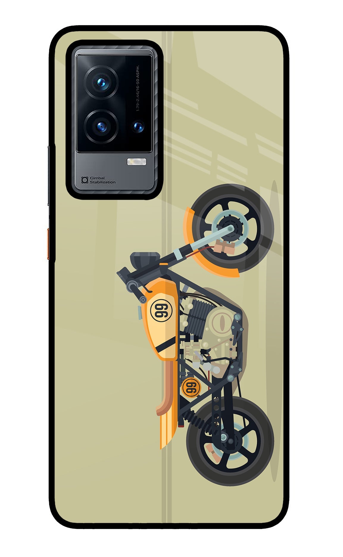 Vertical Speedster iQOO 9 5G Back Cover