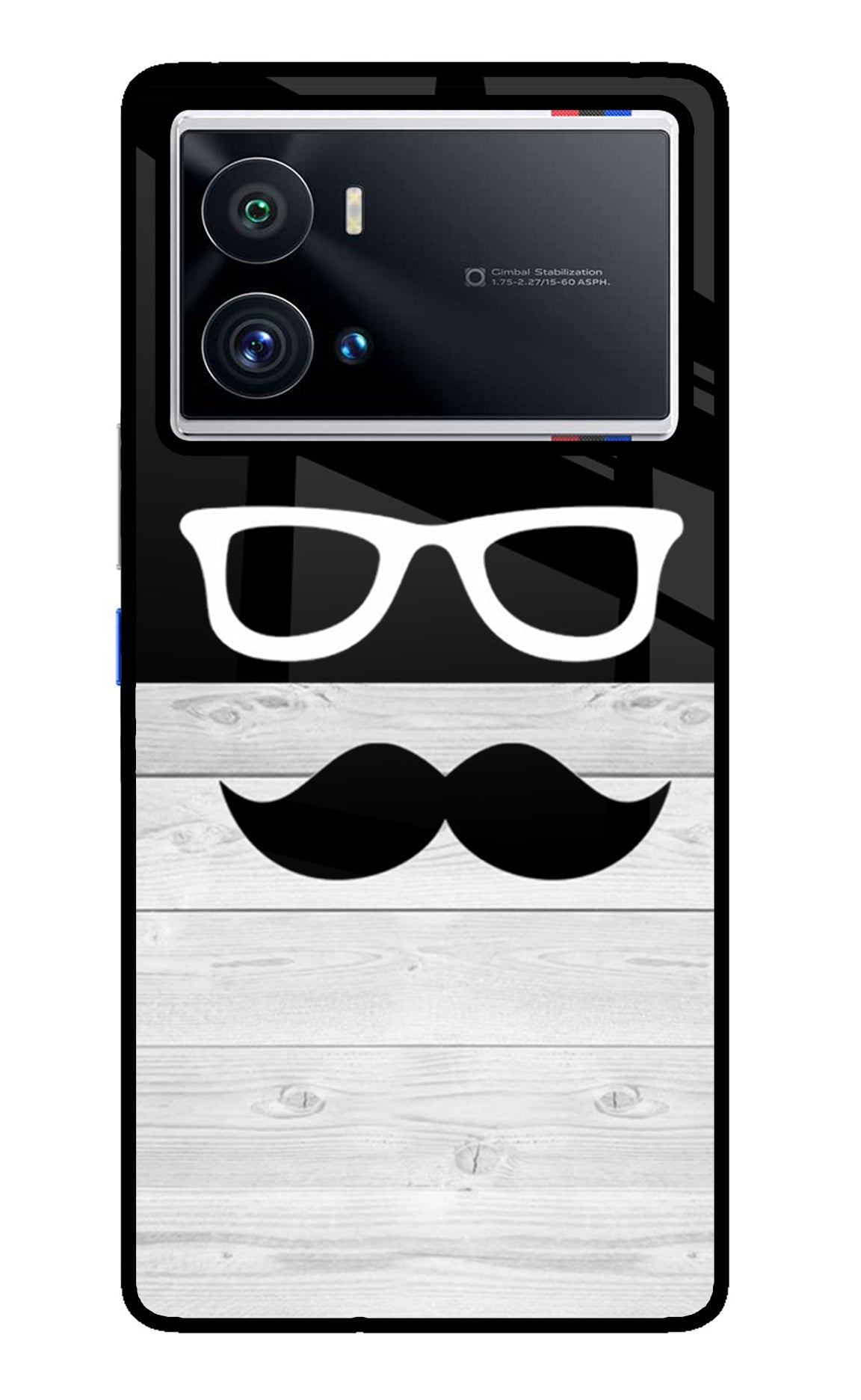 Mustache iQOO 9 Pro 5G Back Cover