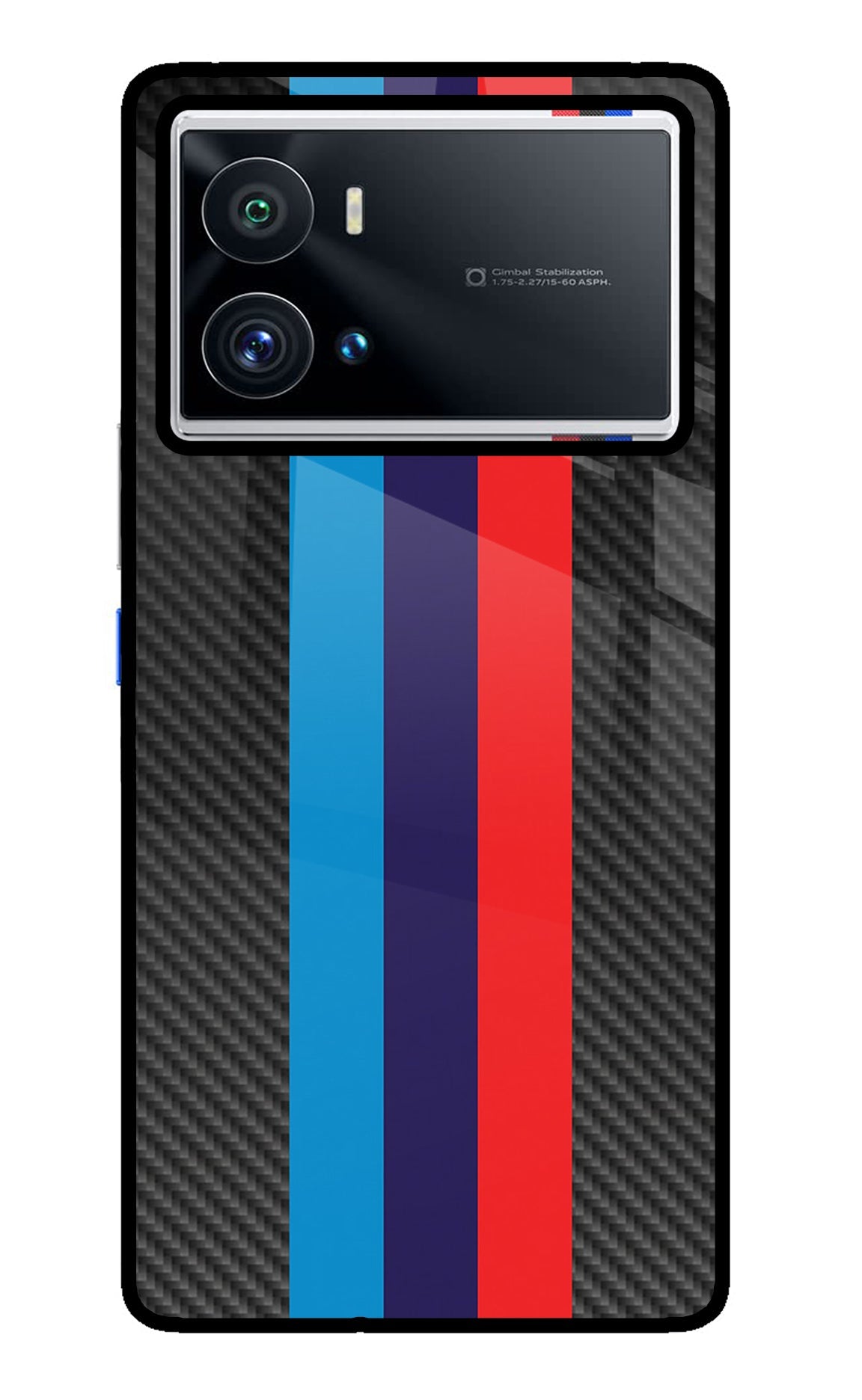 BMW Stripes Pattern iQOO 9 Pro 5G Back Cover