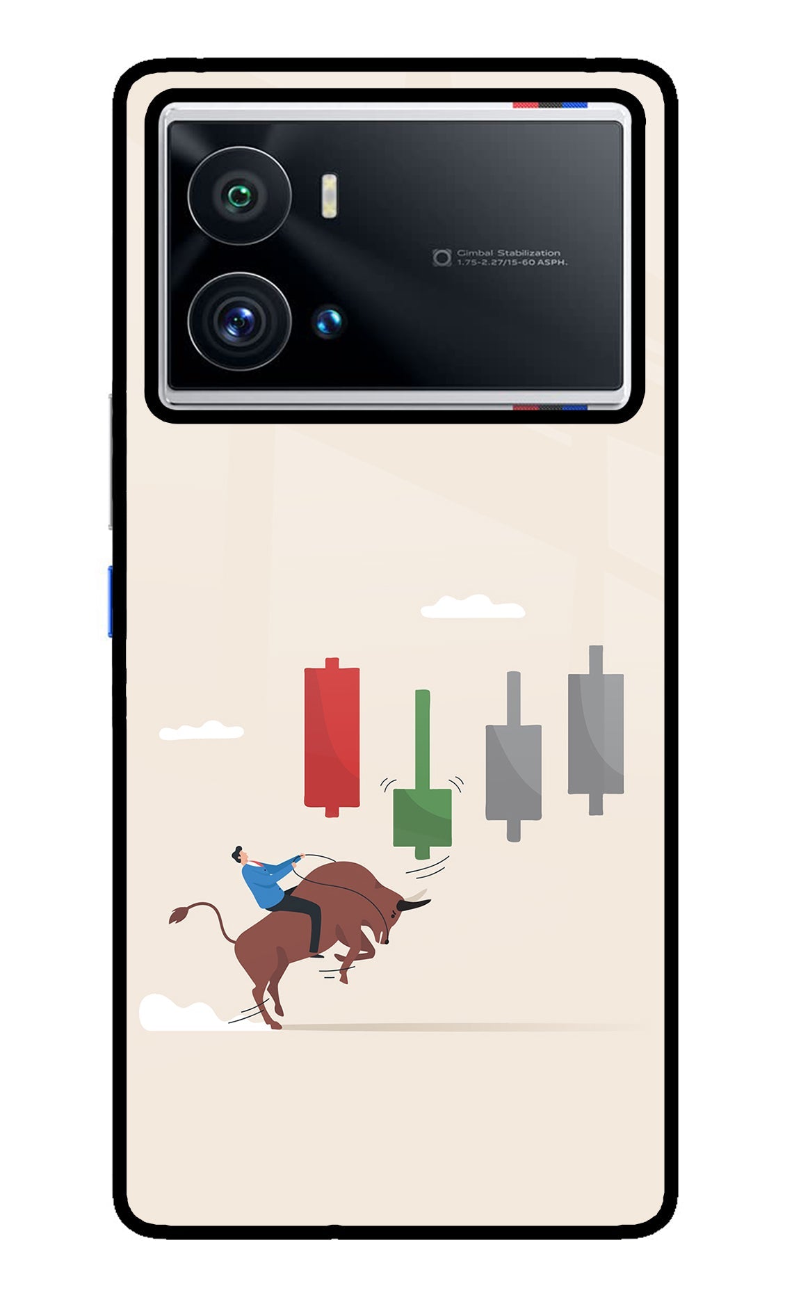 Bull Trading Momentum iQOO 9 Pro 5G Back Cover