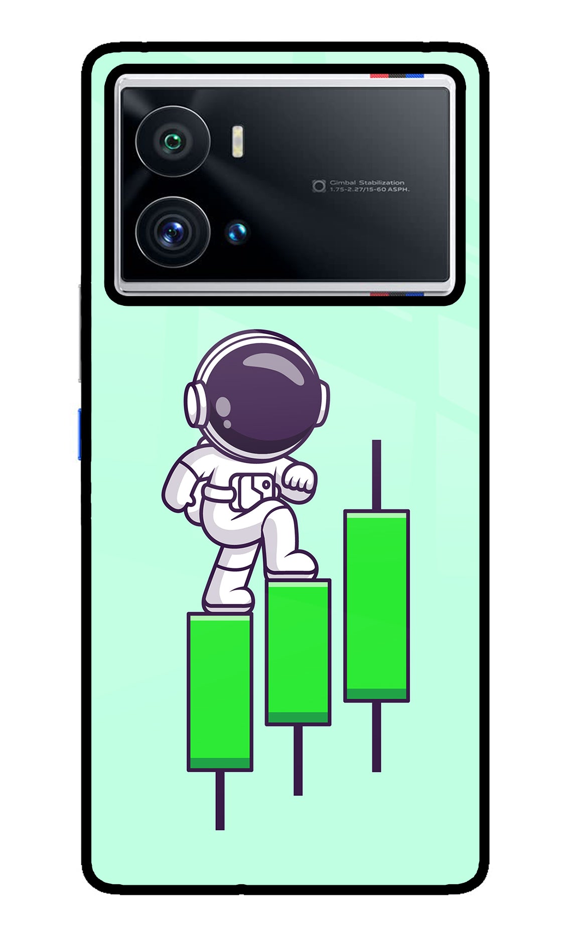 Astronaut Trader iQOO 9 Pro 5G Back Cover