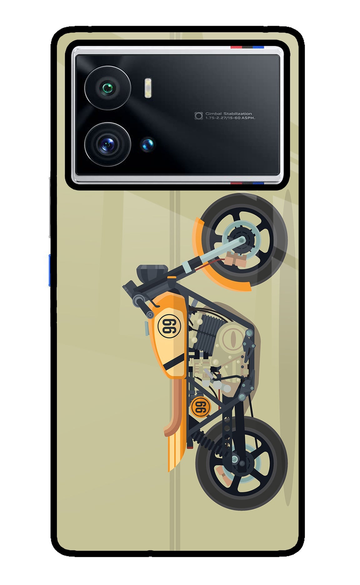 Vertical Speedster iQOO 9 Pro 5G Back Cover