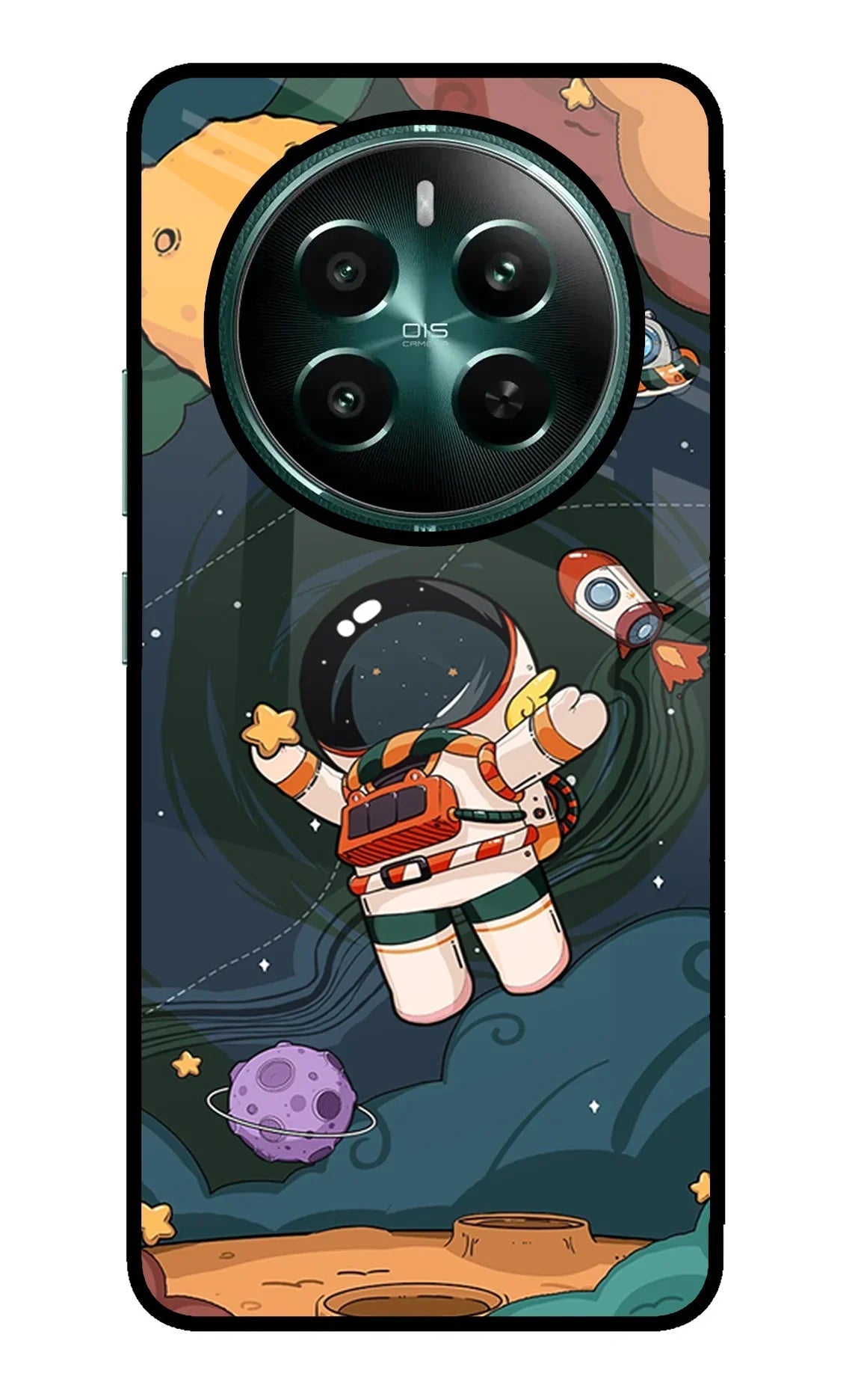 Cartoon Astronaut Realme Narzo 70 5G/70 Pro 5G Back Cover