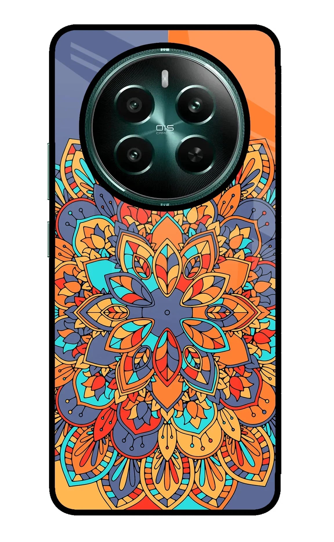Color Mandala Realme Narzo 70 5G/70 Pro 5G Glass Case