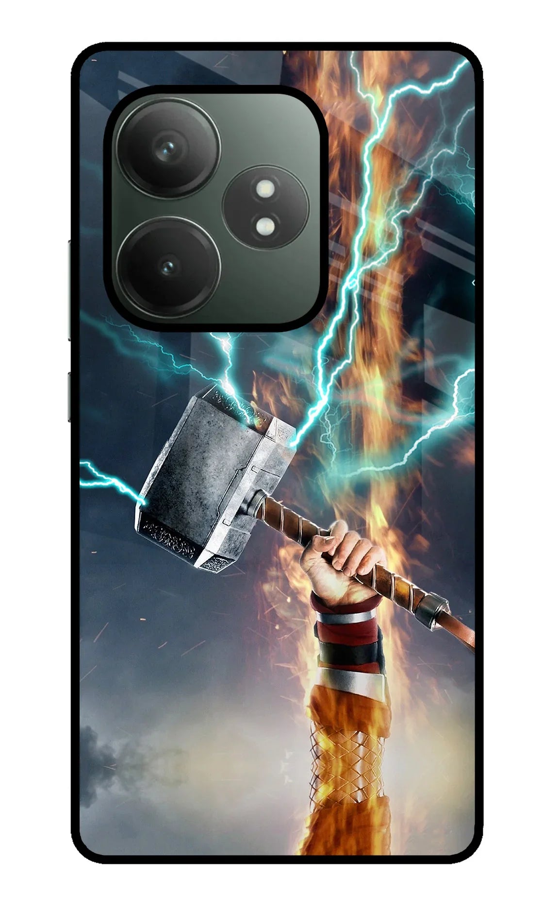 Thor Hammer Mjolnir Realme GT 6T 5G Back Cover