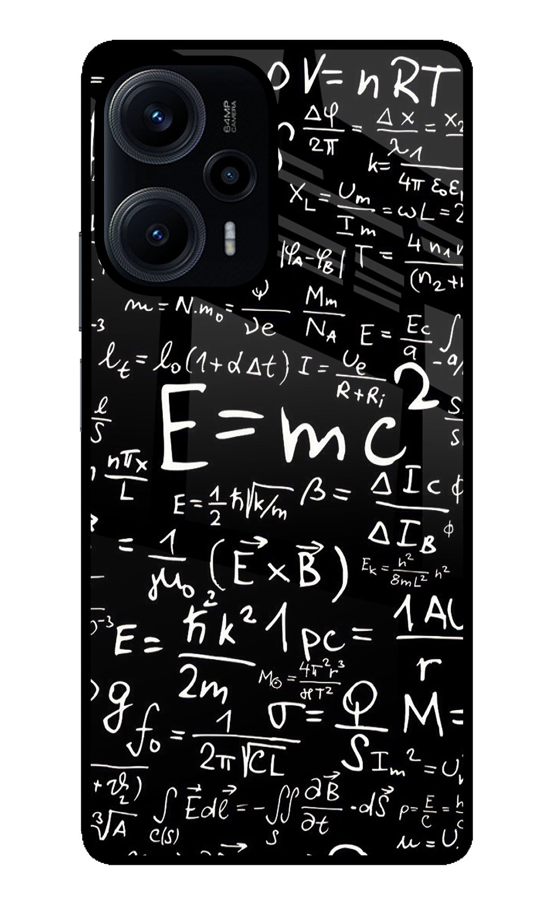 Physics Formula Poco F5 5G Back Cover