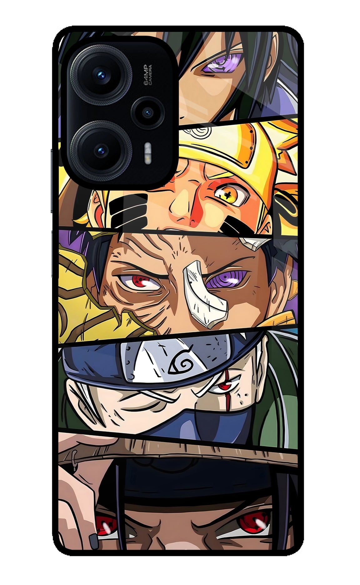 Naruto Character Poco F5 5G Back Cover
