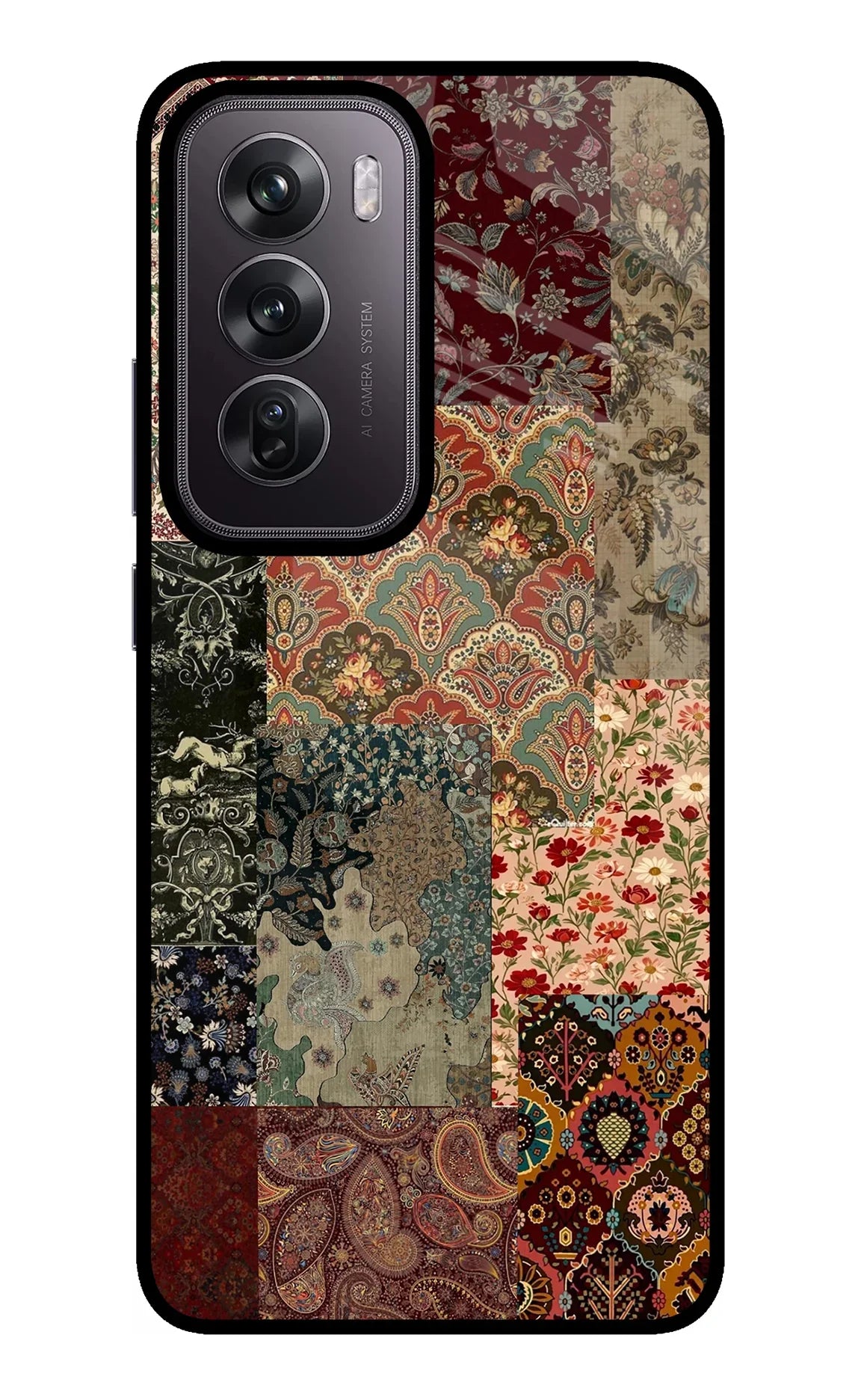 Desi Print Oppo Reno12 Pro 5G Glass Case