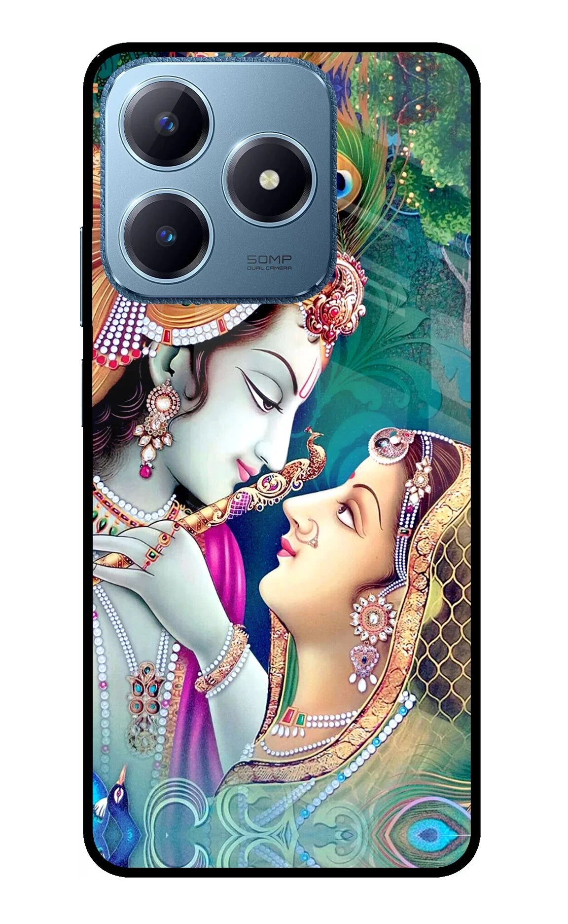 Lord Radha Krishna Realme C63 Back Cover