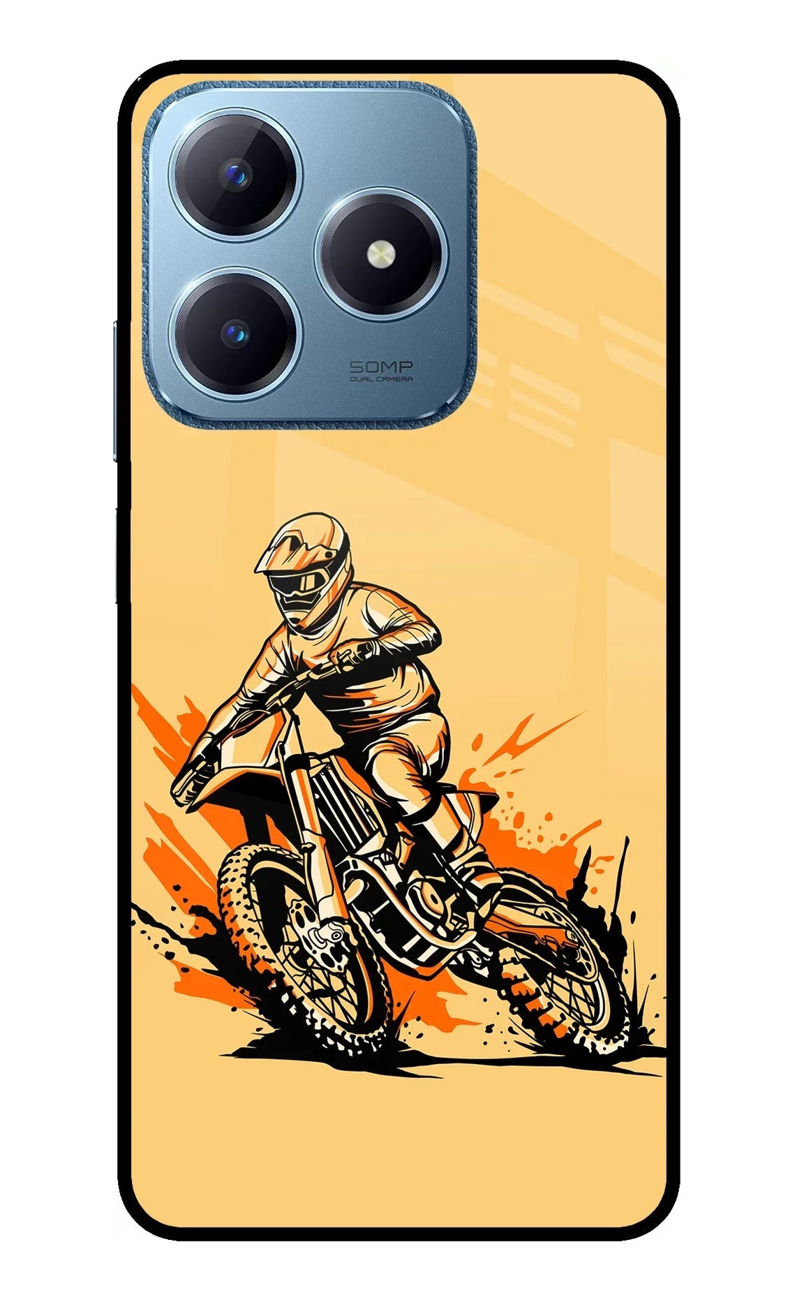 Off-Road Fury Realme C63 Glass Case