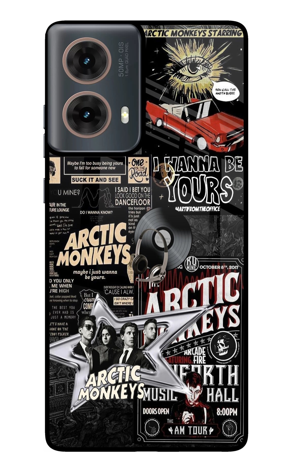 Arctic Monkeys Motorola G85 Glass Case