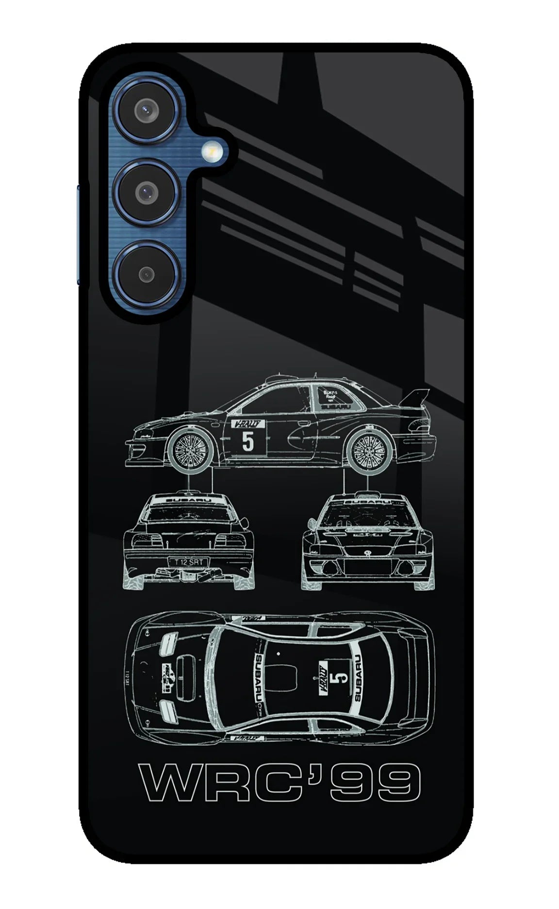 WRC'99 Samsung M35 5G Glass Case