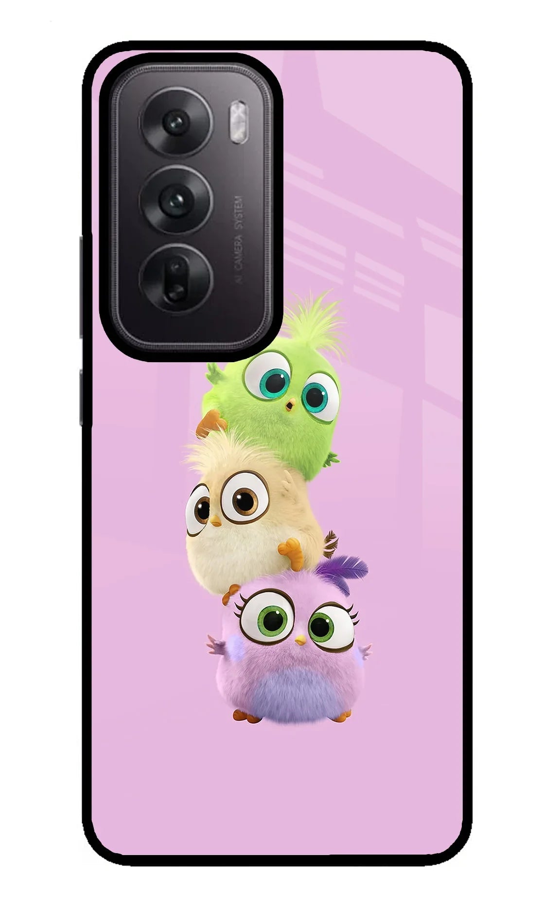 Cute Little Birds Oppo Reno12 5G Back Cover