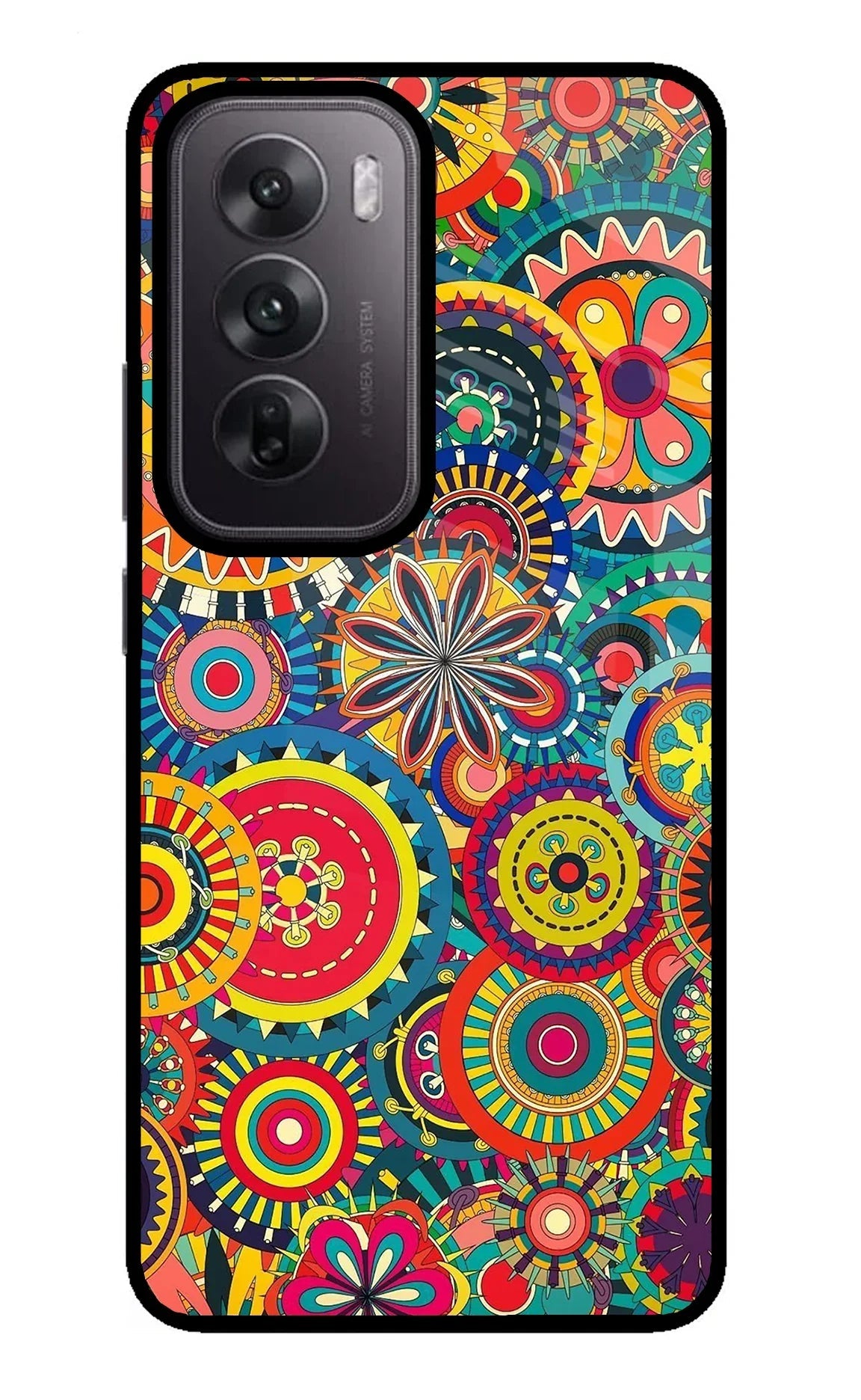 Gol Gol Art Oppo Reno12 5G Back Cover