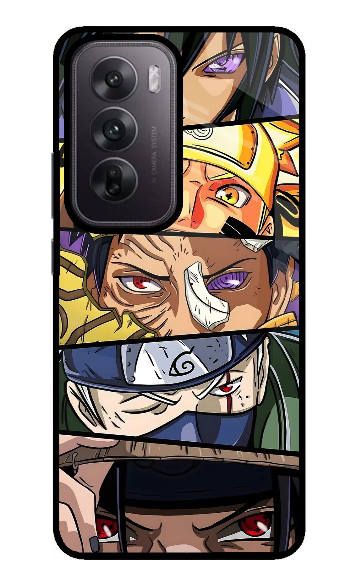 Naruto Character Oppo Reno12 5G Back Cover