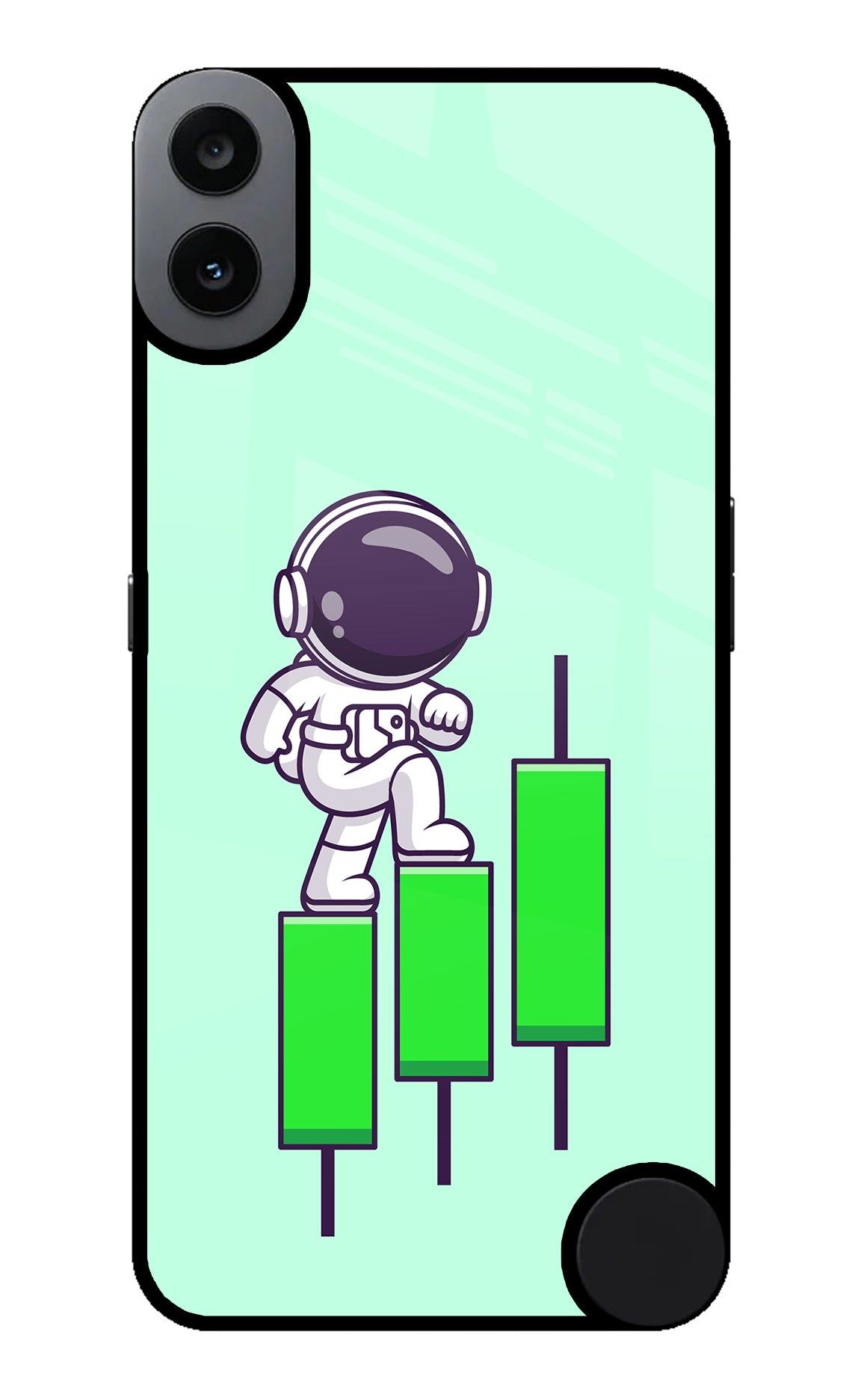 Astronaut Trader CMF by Nothing Phone 1 Glass Case