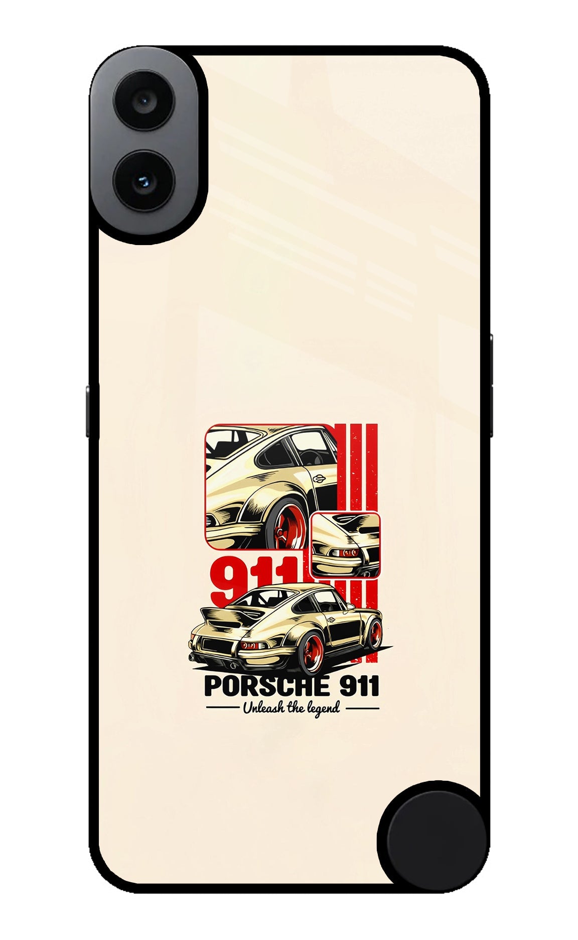 Classic Porsche 911 CMF by Nothing Phone 1 Back Cover
