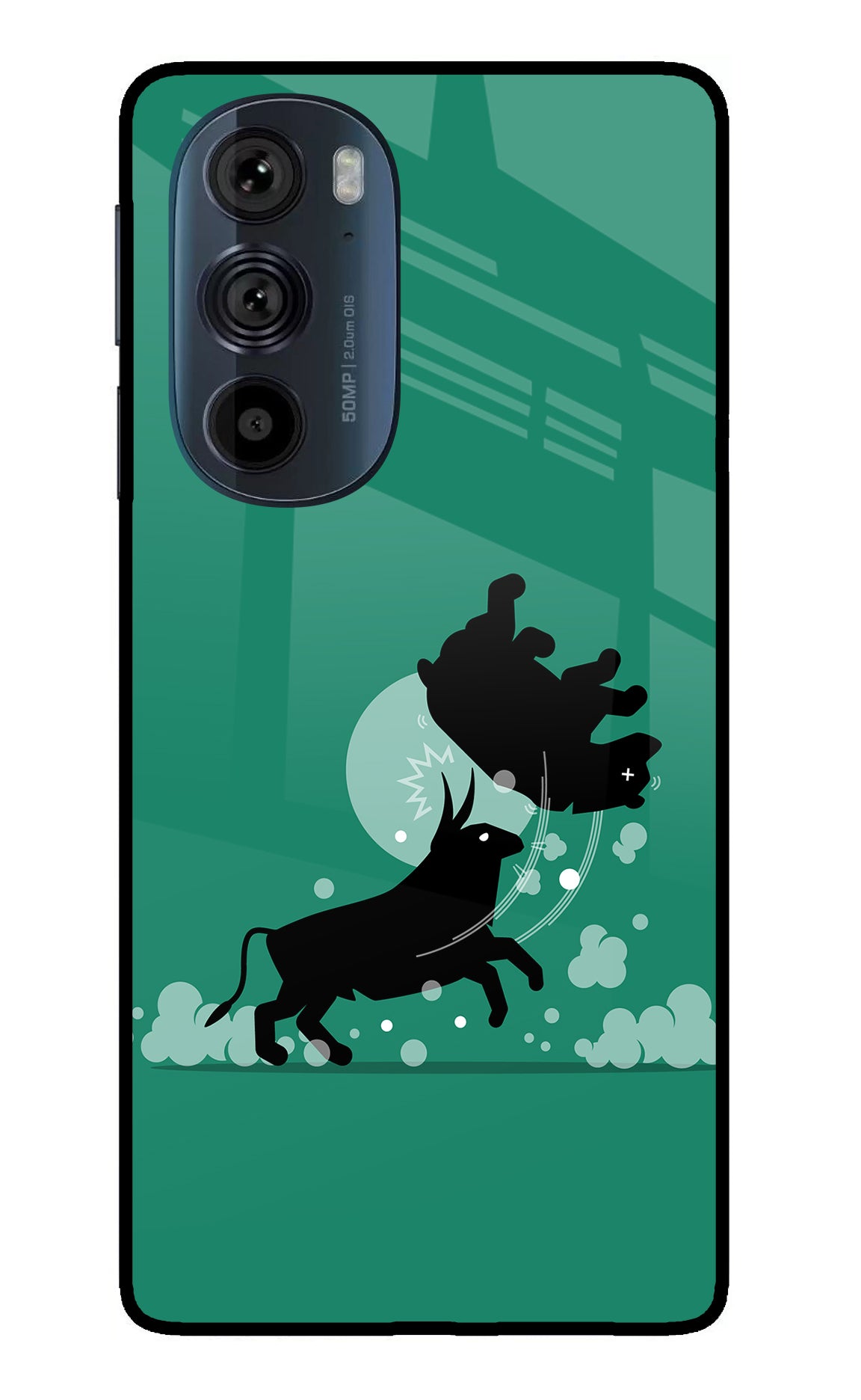 Bull Conqueror Moto Edge 30 Pro Back Cover