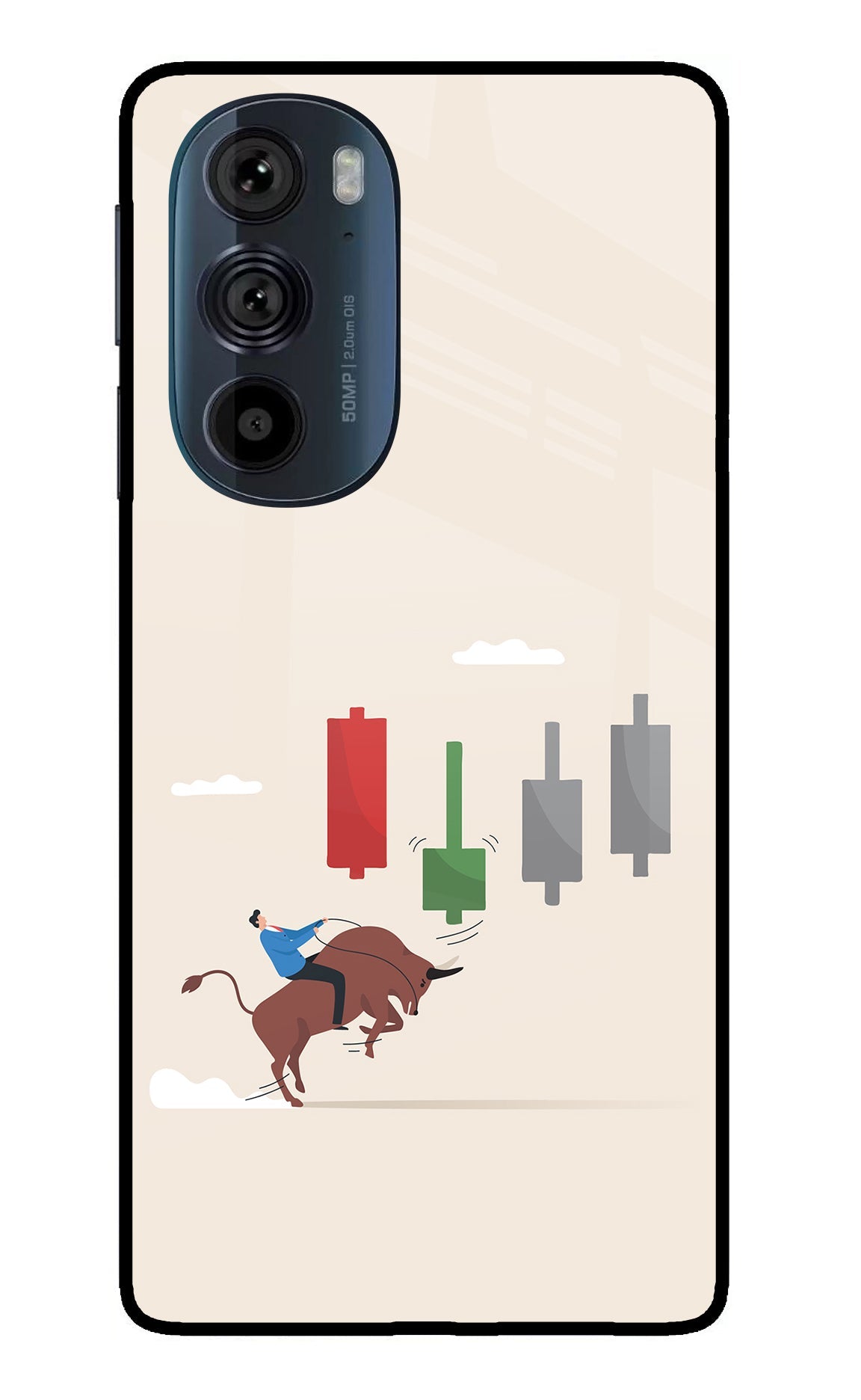 Bull Trading Momentum Moto Edge 30 Pro Back Cover